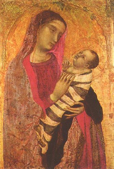 Ambrogio Lorenzetti Madonna china oil painting image